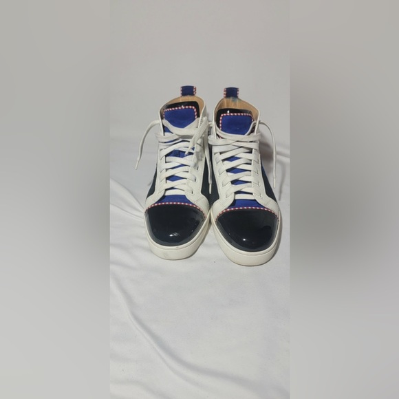 Christian Lounoutin Red Bottoms Men’s High Tops Size 41 8 US - Picture 6 of 7